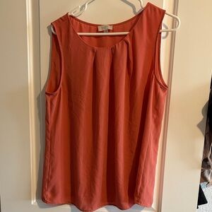 LOFT Women's Coral Sleeveless Tank Top